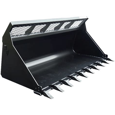 high volume skid steer bucket|80 inch skid steer bucket.